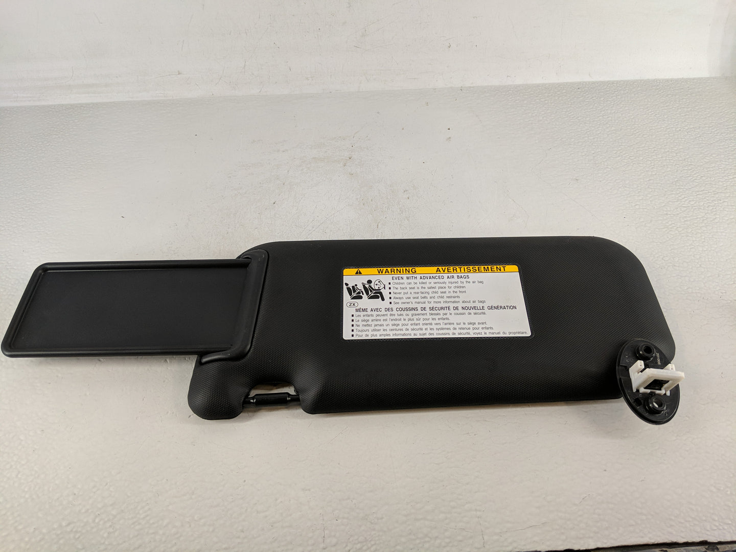2019-2022 Toyota Corolla Sun Visor Shade Replacement Passenger Right Mirror Fits Fits 2019 2020 2021 2022 OEM Used Auto Part