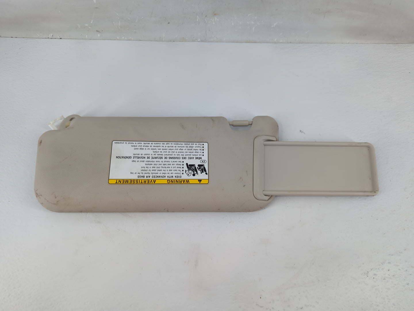2019-2022 Toyota Corolla Sun Visor Shade Replacement Passenger Right Mirror Fits Fits 2019 2020 2021 2022 OEM Used Auto Part