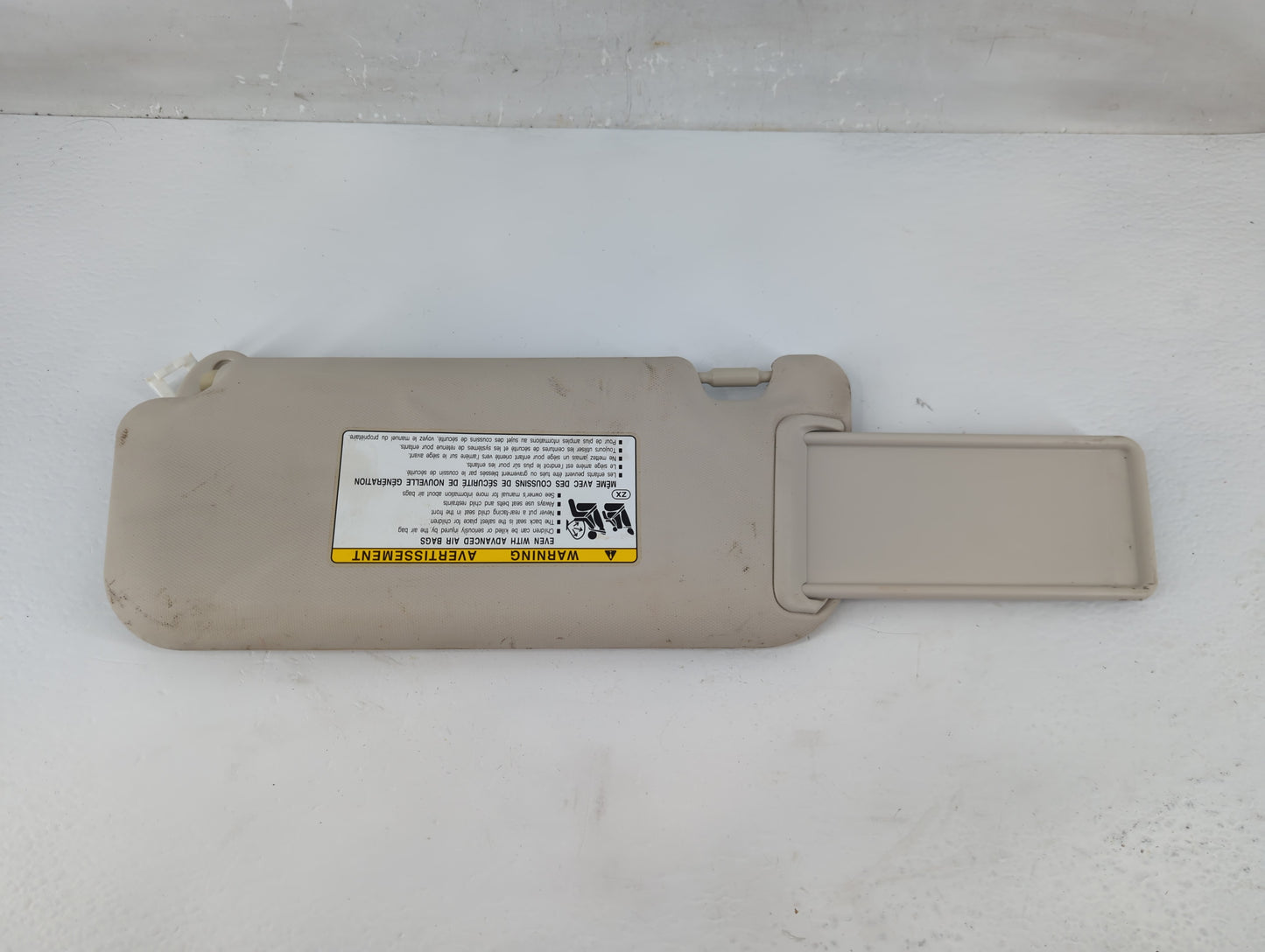 2019-2022 Toyota Corolla Sun Visor Shade Replacement Passenger Right Mirror Fits Fits 2019 2020 2021 2022 OEM Used Auto Part