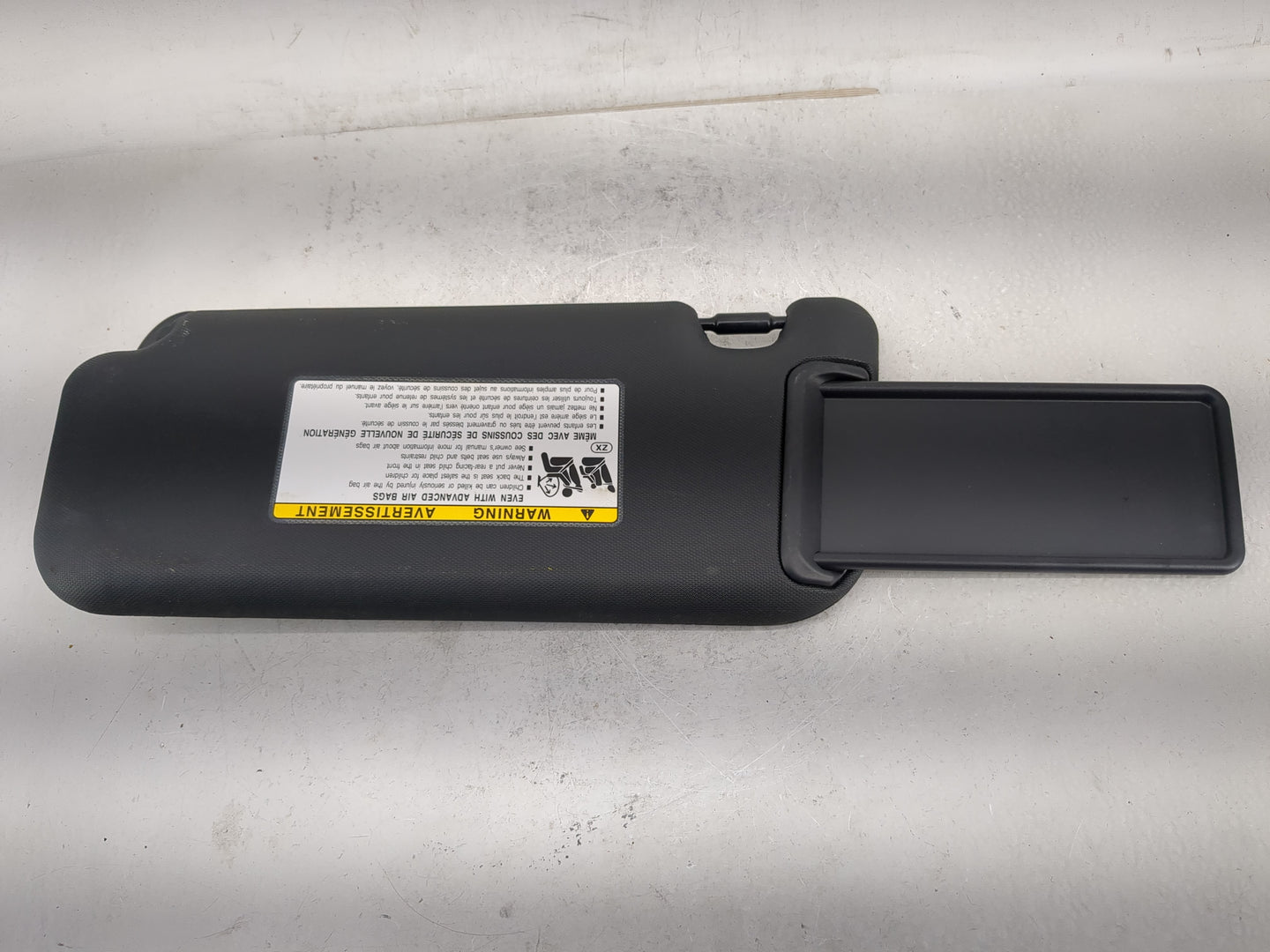 2019-2022 Toyota Corolla Sun Visor Shade Replacement Passenger Right Mirror Fits Fits 2019 2020 2021 2022 OEM Used Auto Part