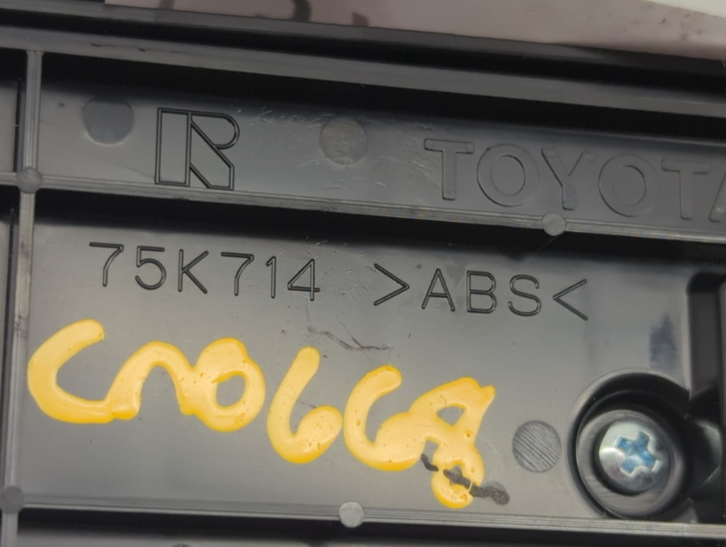 2019-2022 Toyota Corolla Climate Control Module Temperature AC/Heater Replacement P/N:75K714 Fits Fits 2019 2020 2021 2022 O