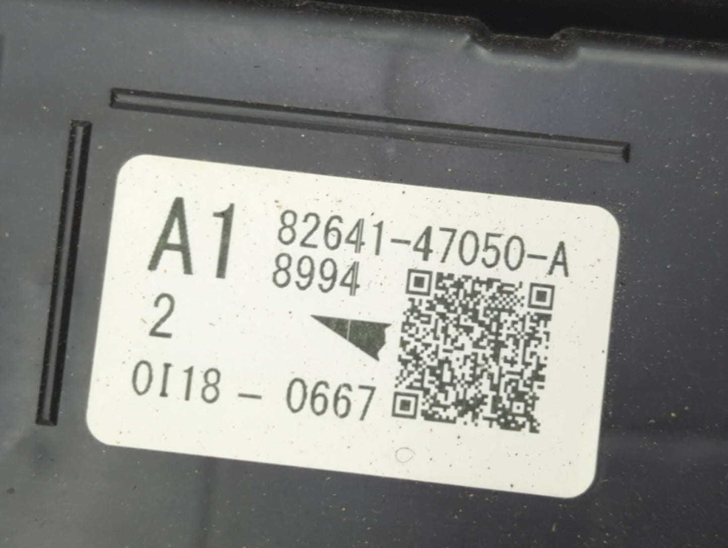 2020-2022 Toyota Corolla Fusebox Fuse Box Panel Relay Module P/N:82641-47050-A Fits Fits 2020 2021 2022 OEM Used Auto Parts 
