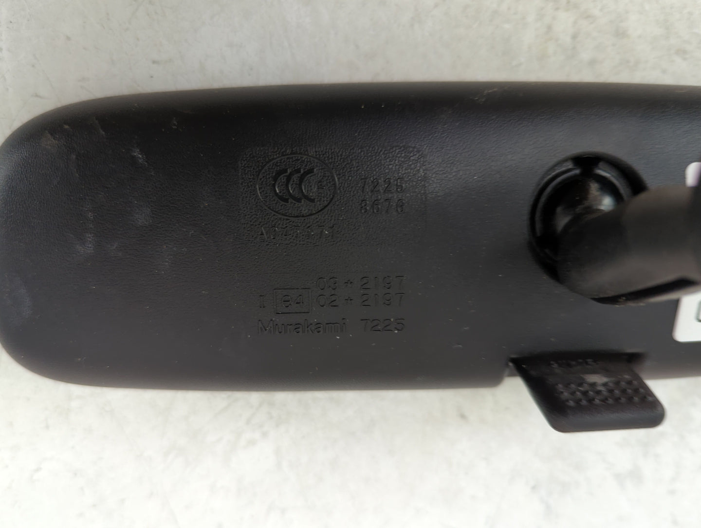 2017-2022 Toyota Corolla Interior Rear View Mirror Replacement OEM Fits Fits 2016 2017 2018 2019 2020 2021 2022 OEM Used Aut