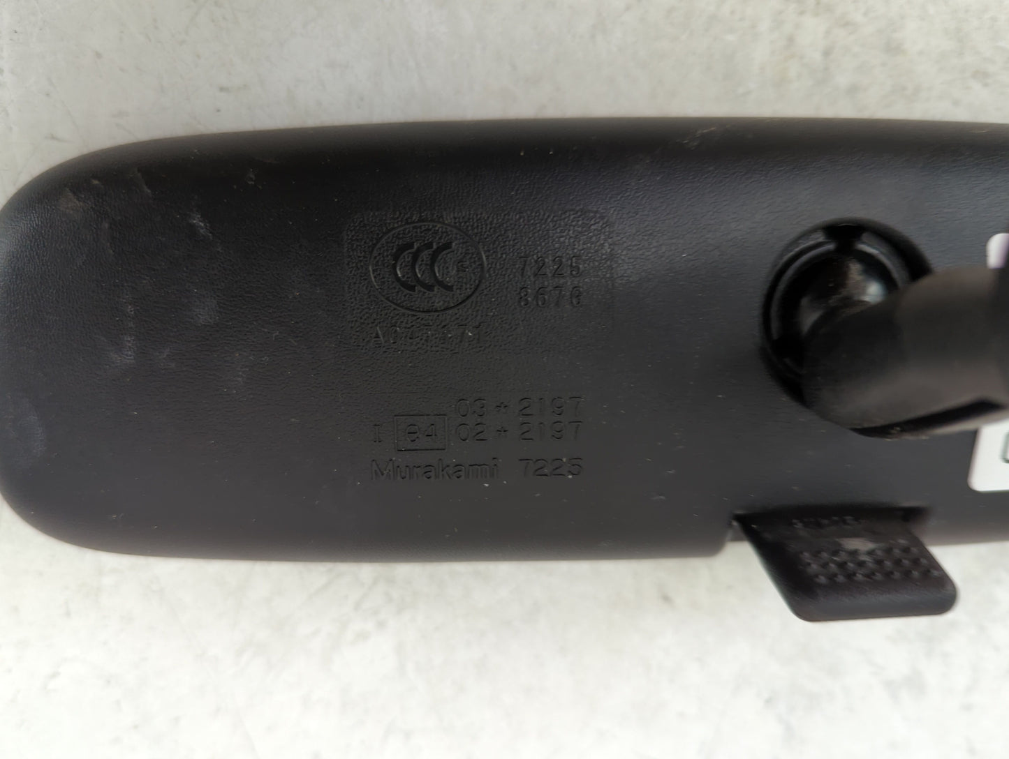 2017-2022 Toyota Corolla Interior Rear View Mirror Replacement OEM Fits Fits 2016 2017 2018 2019 2020 2021 2022 OEM Used Aut