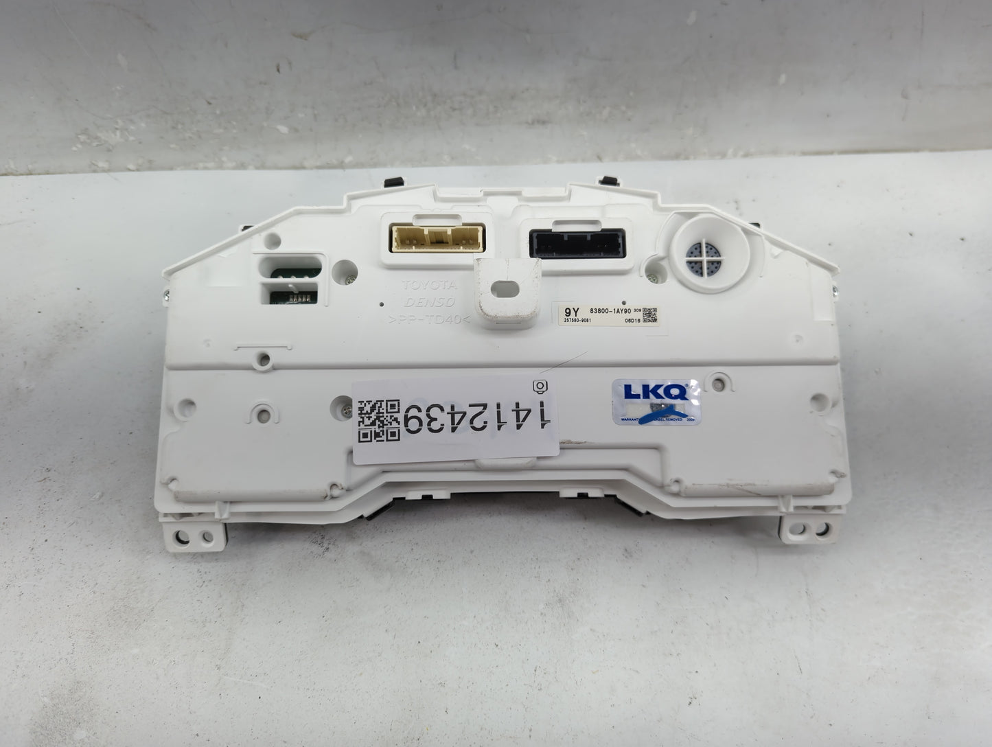 2021 Toyota Corolla Instrument Cluster Speedometer Gauges P/N:83800-1AY90 Fits OEM Used Auto Parts - Oemusedautoparts1.com