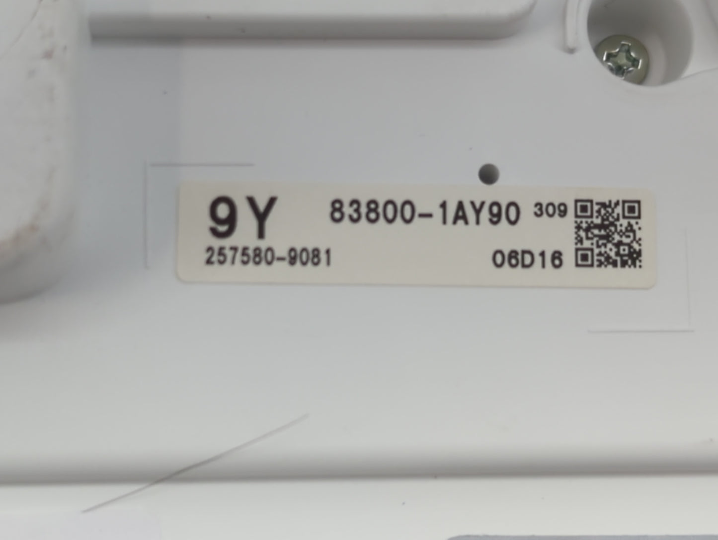 2021 Toyota Corolla Instrument Cluster Speedometer Gauges P/N:83800-1AY90 Fits OEM Used Auto Parts - Oemusedautoparts1.com