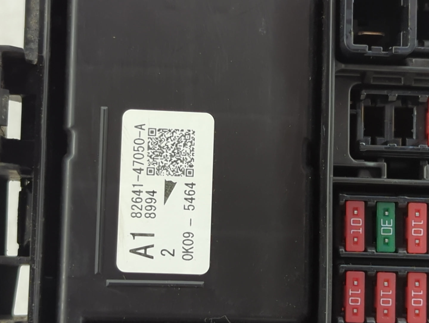 2019-2022 Toyota Corolla Fusebox Fuse Box Panel Relay Module P/N:82641-47050-A Fits Fits 2019 2020 2021 2022 OEM Used Auto P