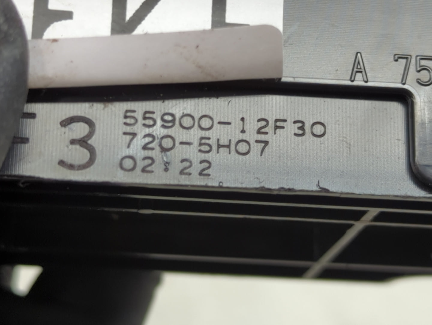 2019-2022 Toyota Corolla Climate Control Module Temperature AC/Heater Replacement P/N:55900-12F30 Fits Fits 2019 2020 2021 2