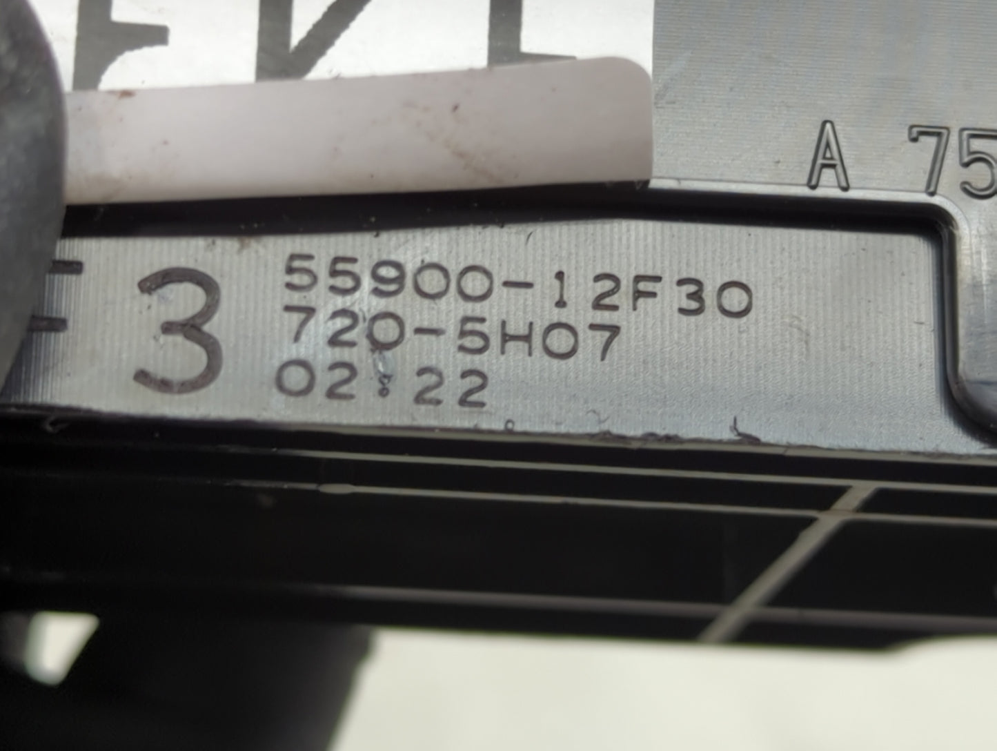 2019-2022 Toyota Corolla Climate Control Module Temperature AC/Heater Replacement P/N:55900-12F30 Fits Fits 2019 2020 2021 2