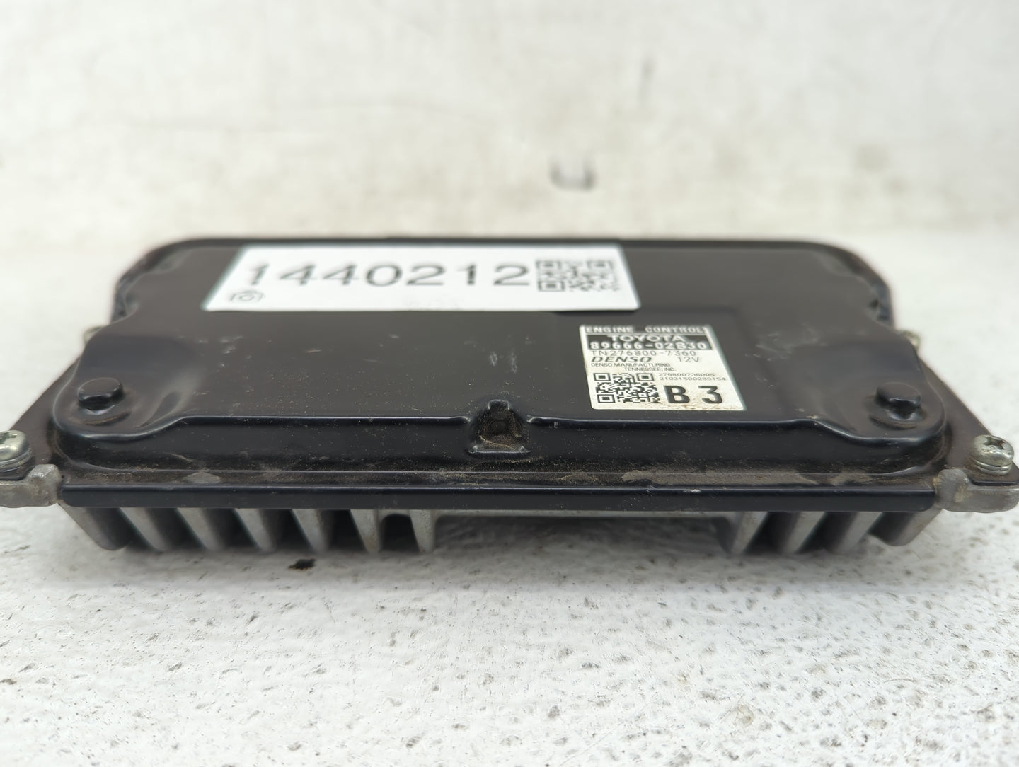 2021 Toyota Corolla PCM Engine Control Computer ECU ECM PCU OEM P/N:89666-02B30 276800-7360 Fits OEM Used Auto Parts - Oemus