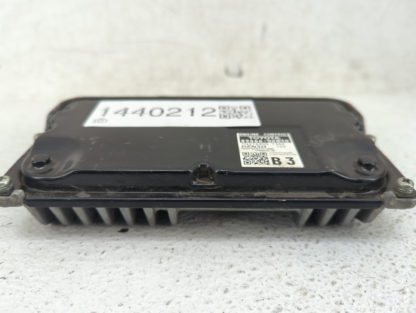 2021 Toyota Corolla PCM Engine Control Computer ECU ECM PCU OEM P/N:89666-02B30 276800-7360 Fits OEM Used Auto Parts - Oemus