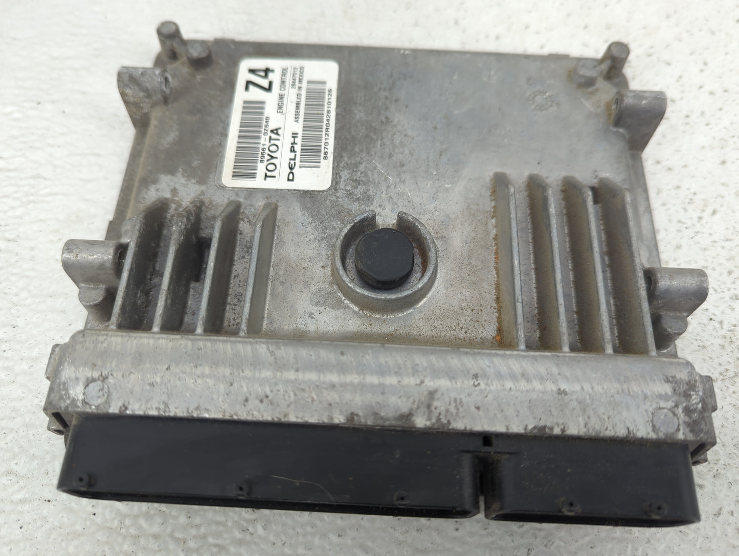 2015-2016 Toyota Corolla PCM Engine Control Computer ECU ECM PCU OEM P/N:89661-0Z640 28447012 Fits Fits 2015 2016 OEM Used A