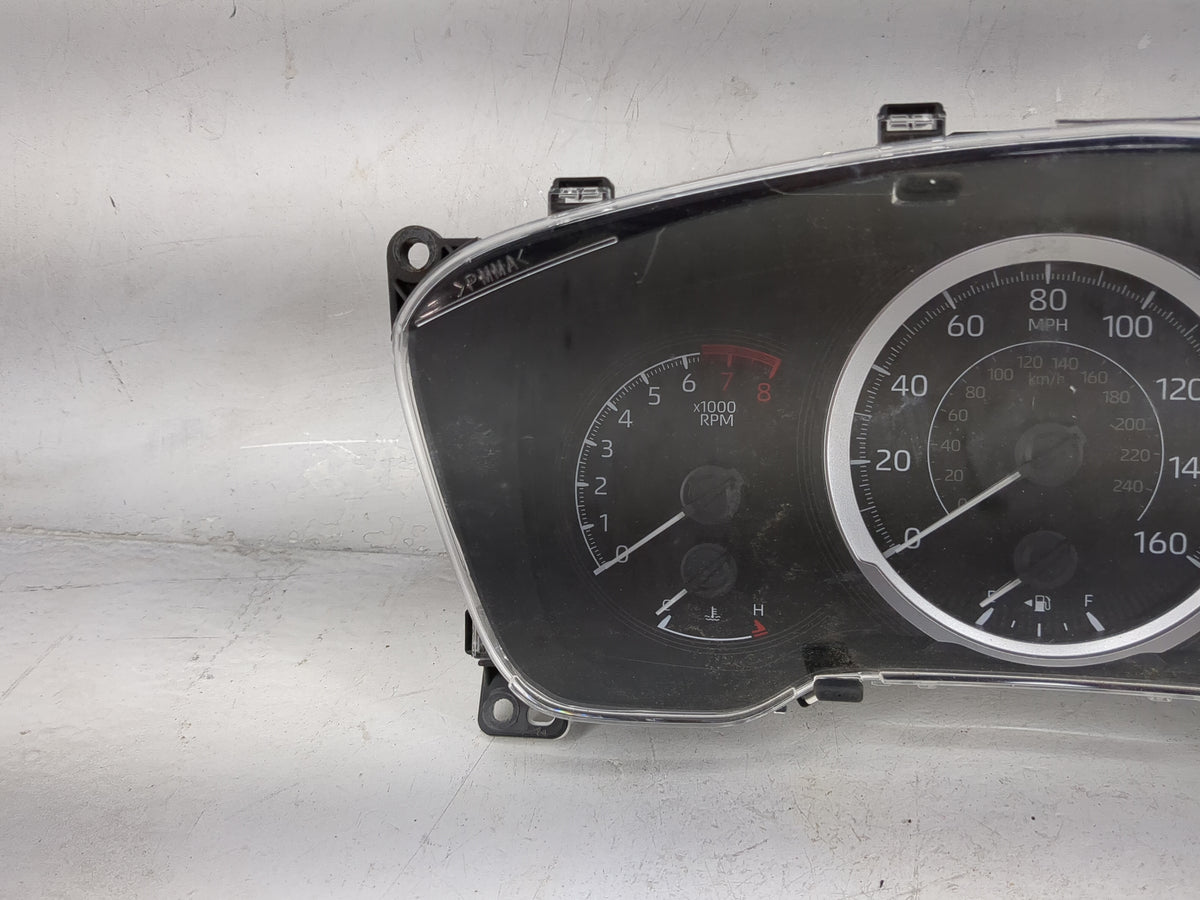 2021 Toyota Corolla Instrument Cluster Speedometer Gauges P/N:83800-1AX80 157410-6151 Miles: Fits OEM Used Auto Parts - Oemu