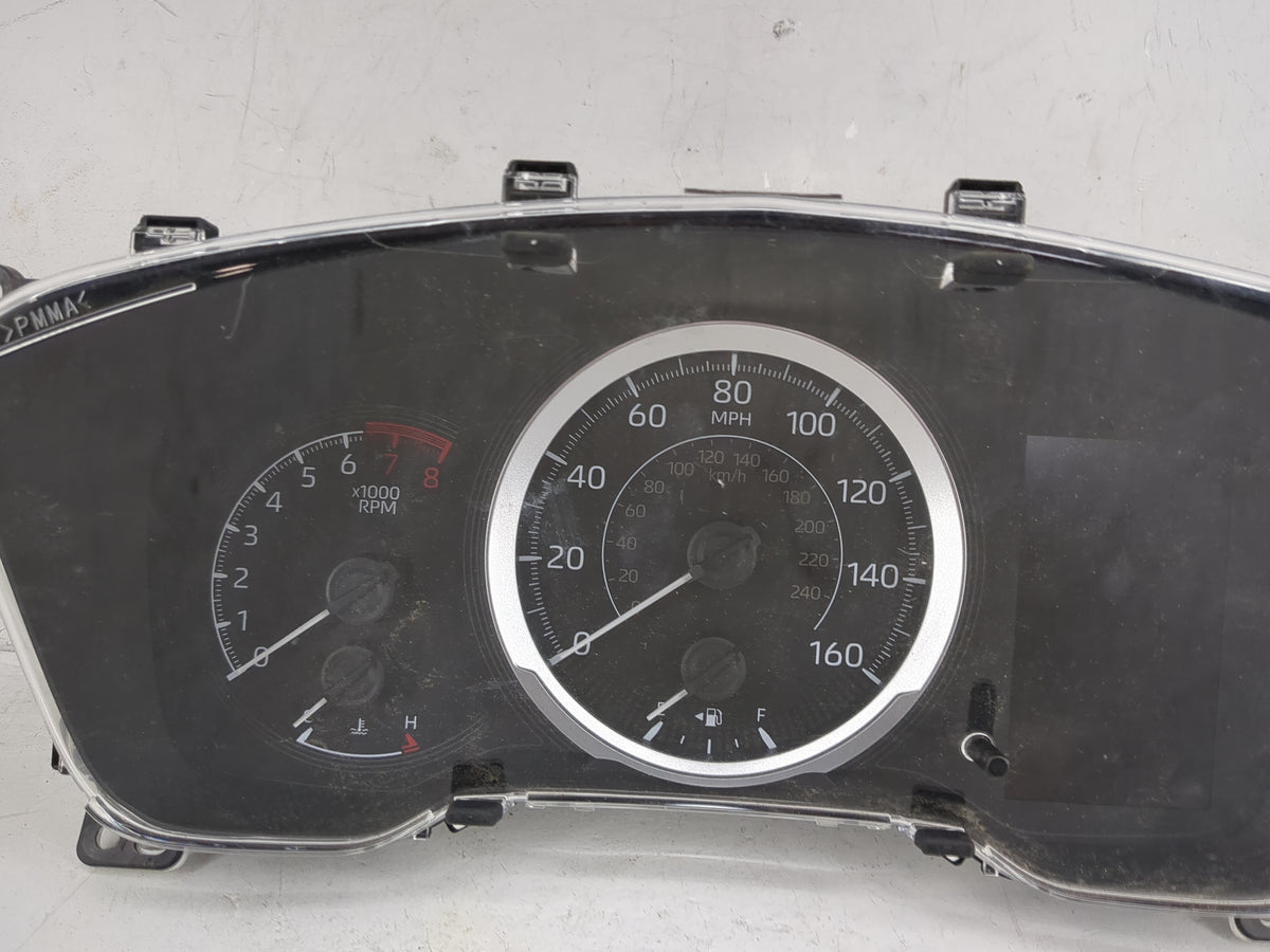 2021 Toyota Corolla Instrument Cluster Speedometer Gauges P/N:83800-1AX80 157410-6151 Miles: Fits OEM Used Auto Parts - Oemu