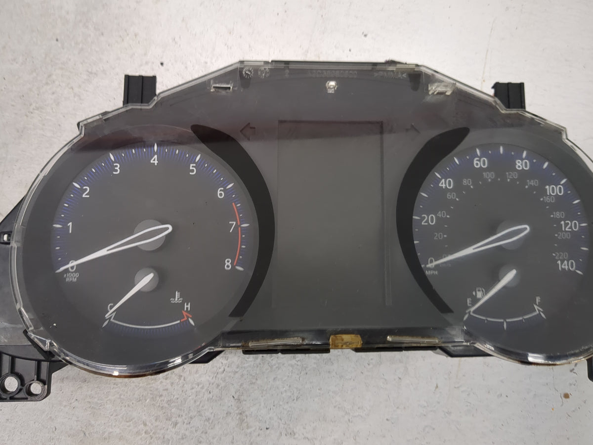 2021 Toyota Corolla Instrument Cluster Speedometer Gauges P/N:83800-10B90 83800-10B90 B1 Miles:99K Fits OEM Used Auto Parts 