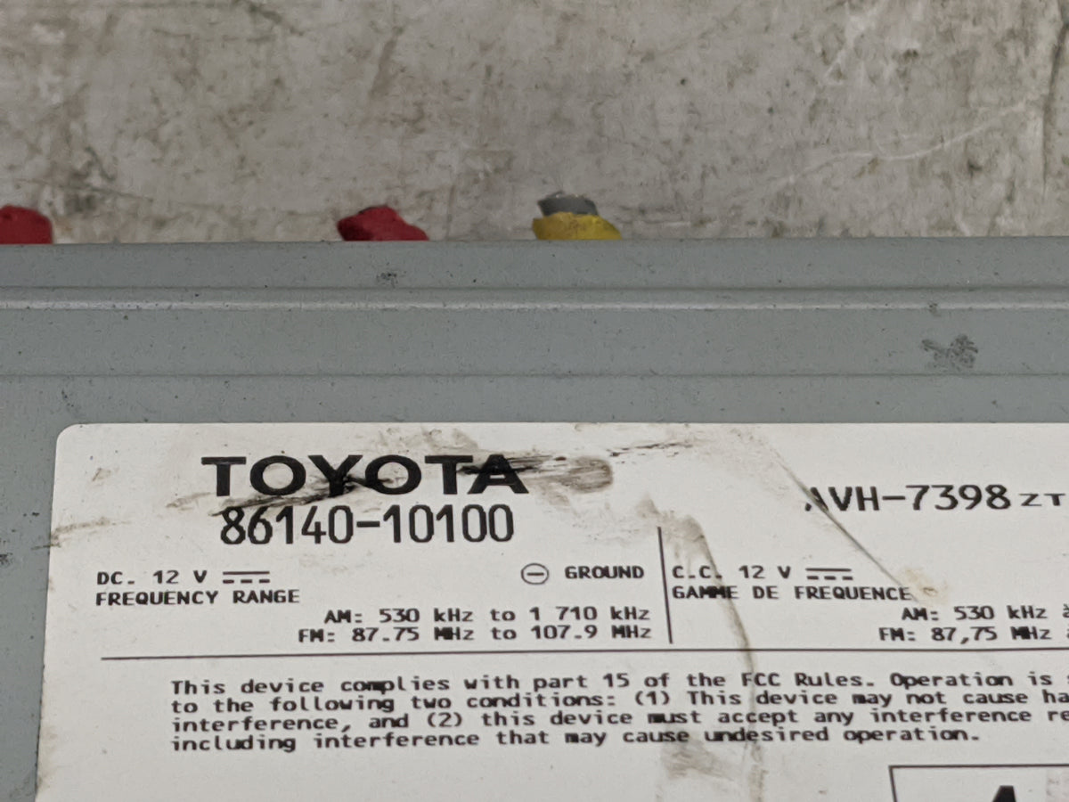 2021 Toyota Corolla Information Radio Display Screen 1509031 - Oemusedautoparts1.com