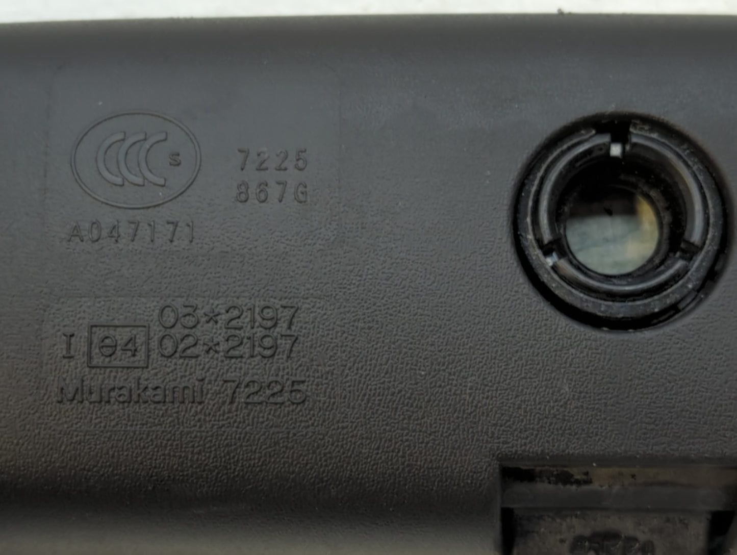 2017-2022 Toyota Corolla Interior Rear View Mirror Replacement OEM P/N:E4022197 E4042197 Fits OEM Used Auto Parts - Oemuseda