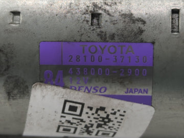2015-2022 Toyota Corolla Car Starter Motor Solenoid OEM P/N:28100-37130 Fits Fits 2015 2016 2017 2018 2019 2020 2021 2022 OEM Used Auto Parts
