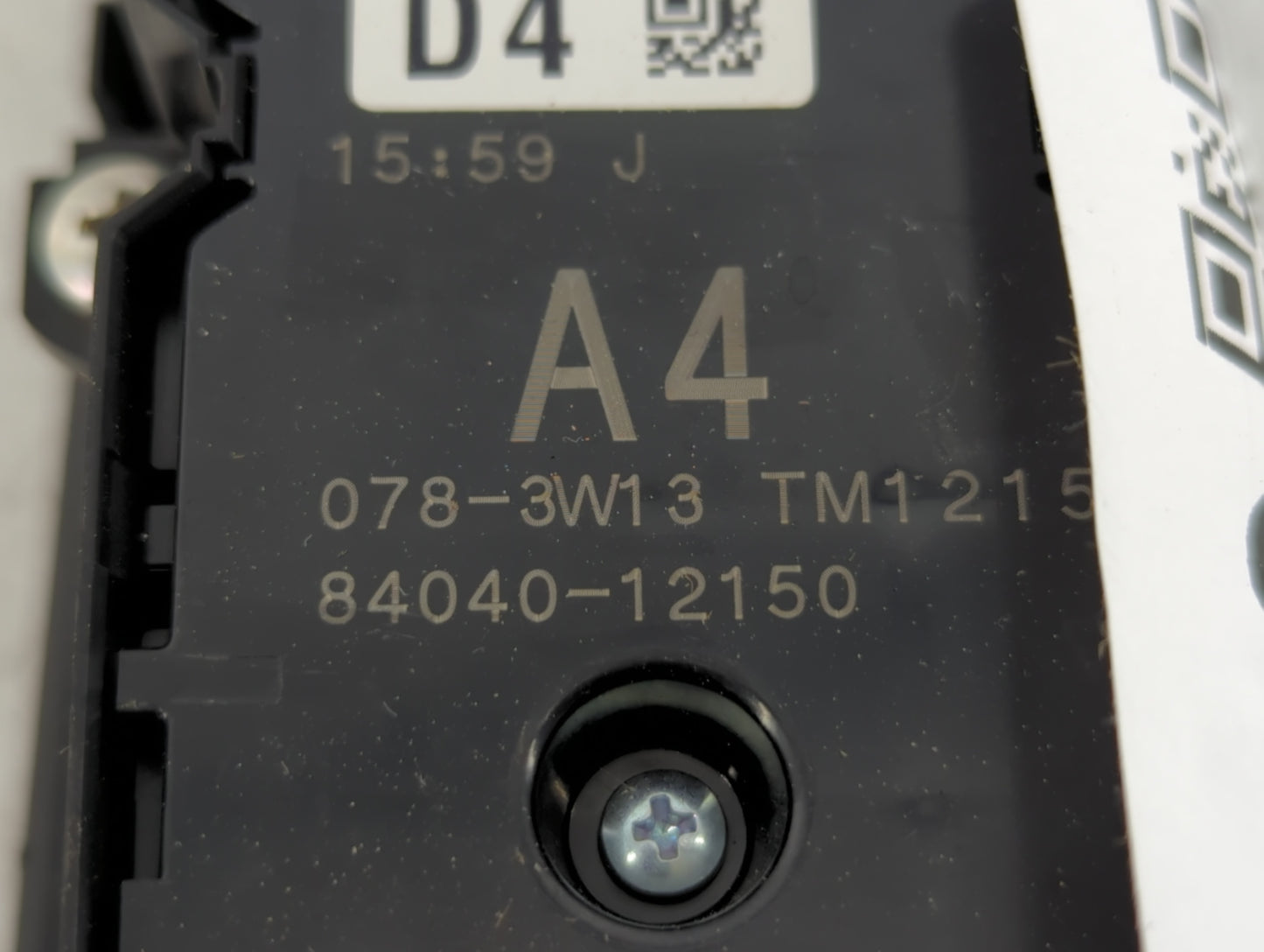 2021 Toyota Corolla Master Power Window Switch Replacement Driver Side Left P/N:84040-12150 078-3W13 TM1215 Fits Fits 2019 2