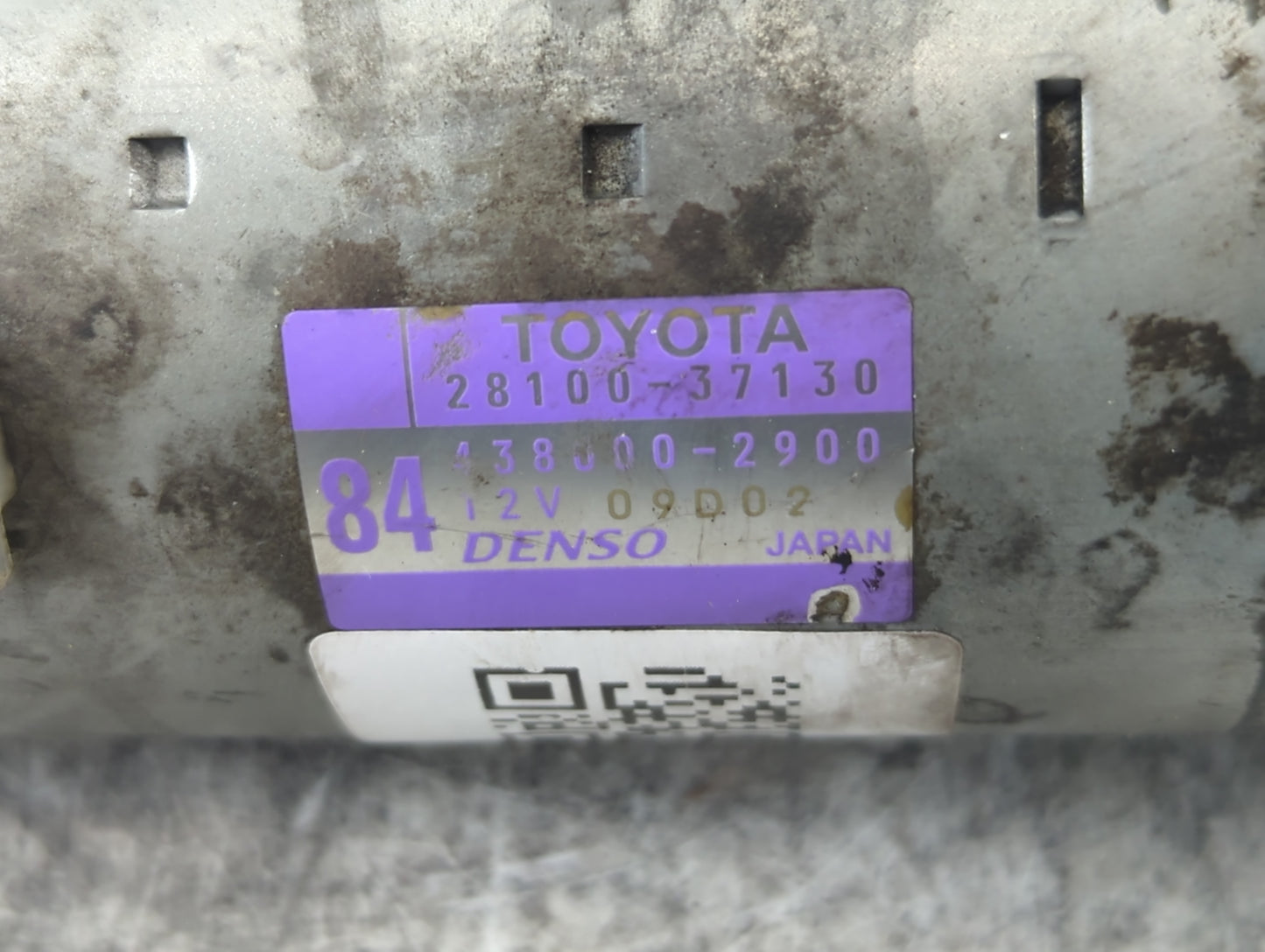 2015-2022 Toyota Corolla Car Starter Motor Solenoid OEM P/N:438000-2900 28100-37130 Fits OEM Used Auto Parts - Oemusedautopa