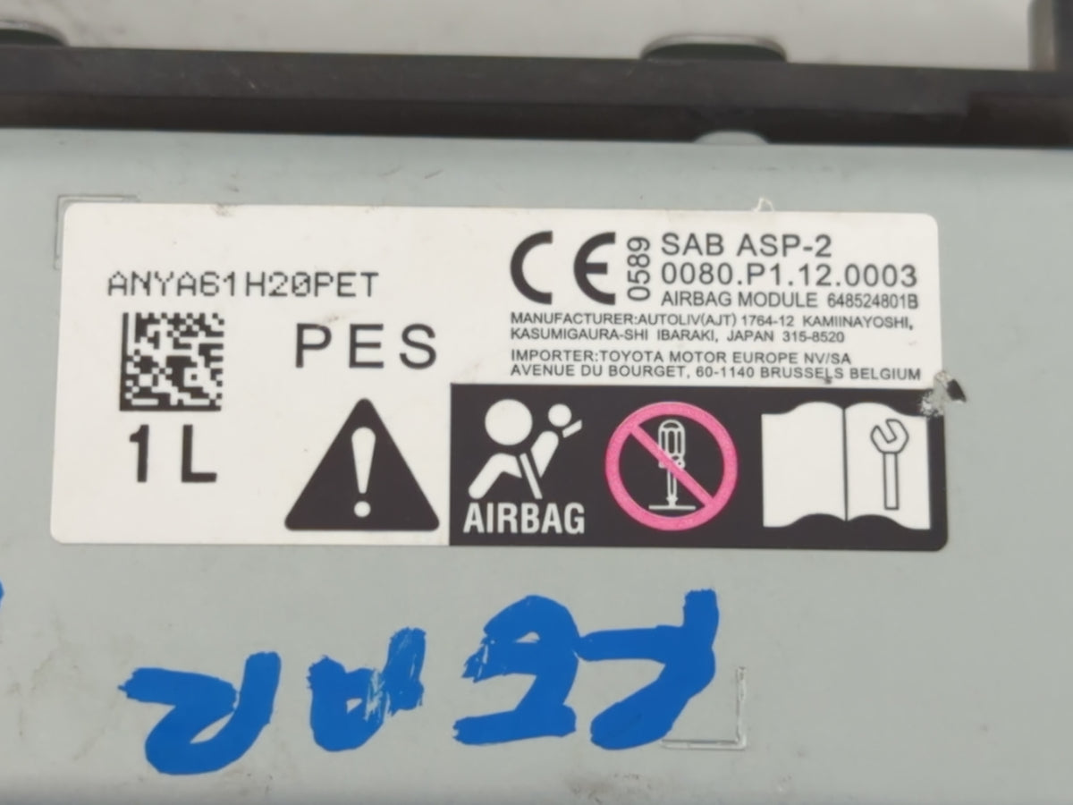 2021-2022 Toyota Corolla Air Bag Rear Right Passenger Door - Oemusedautoparts1.com
