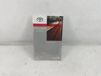 compare product 2021 Toyota Highlander Owners Manual Book Guide P/N:01999-0E142 OEM Used Auto Parts