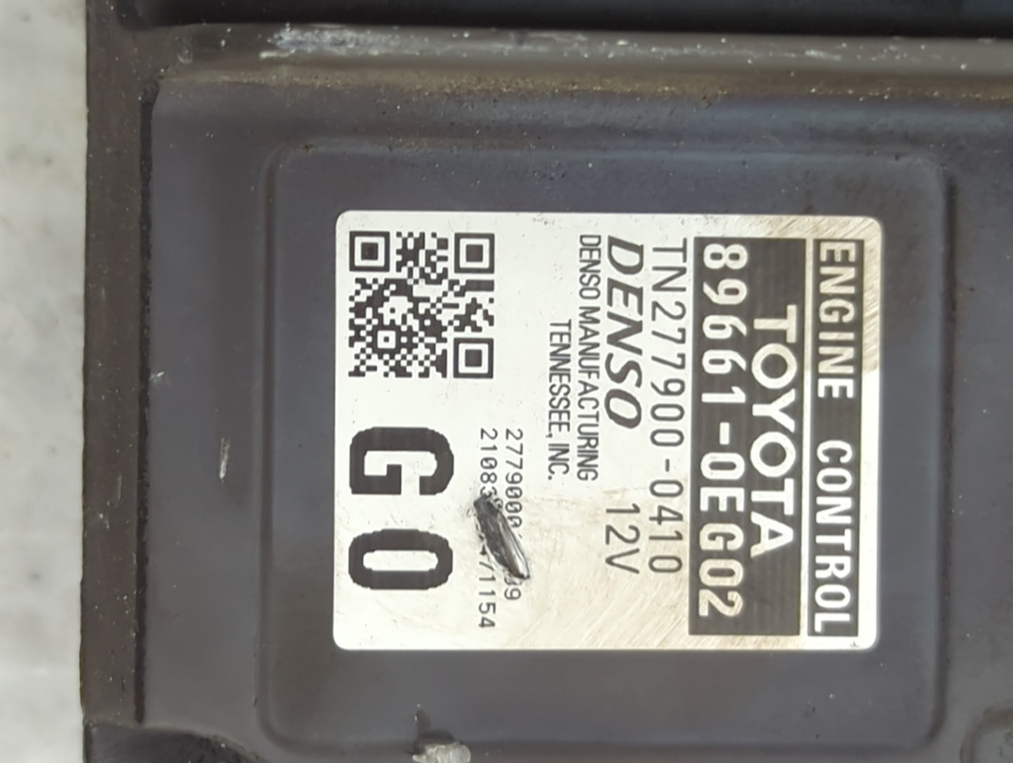 2020-2022 Toyota Highlander PCM Engine Control Computer ECU ECM PCU OEM P/N:89661-0EG02 2779000410 Fits Fits 2020 2021 2022 