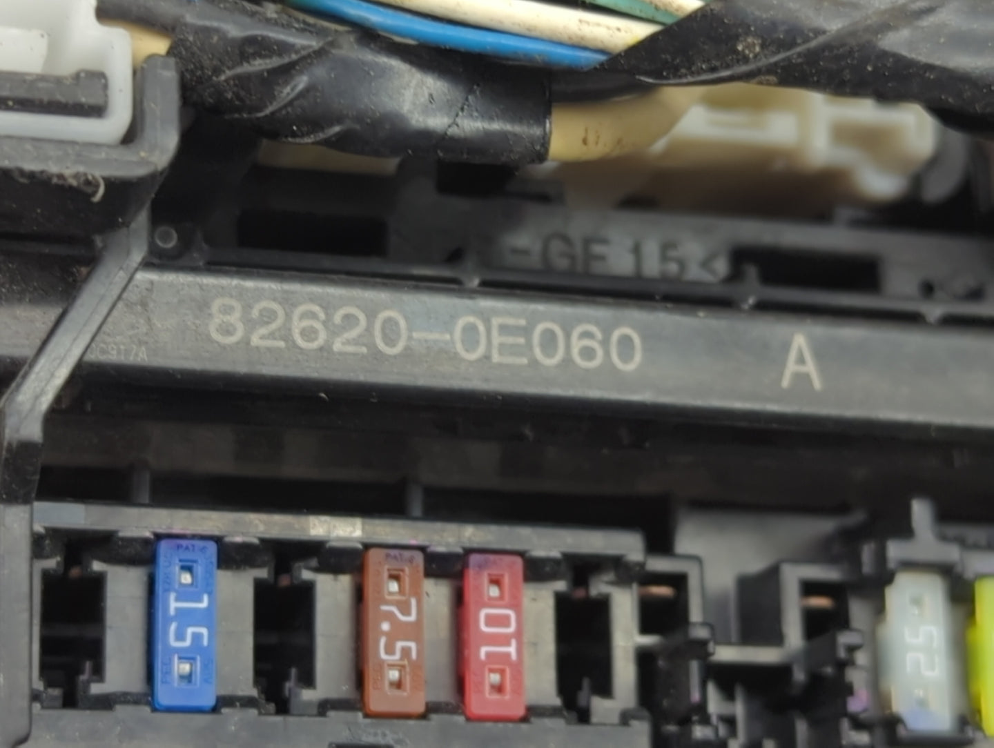 2020-2022 Toyota Highlander Fusebox Fuse Box Panel Relay Module P/N:82620-0E060 Fits Fits 2020 2021 2022 OEM Used Auto Parts