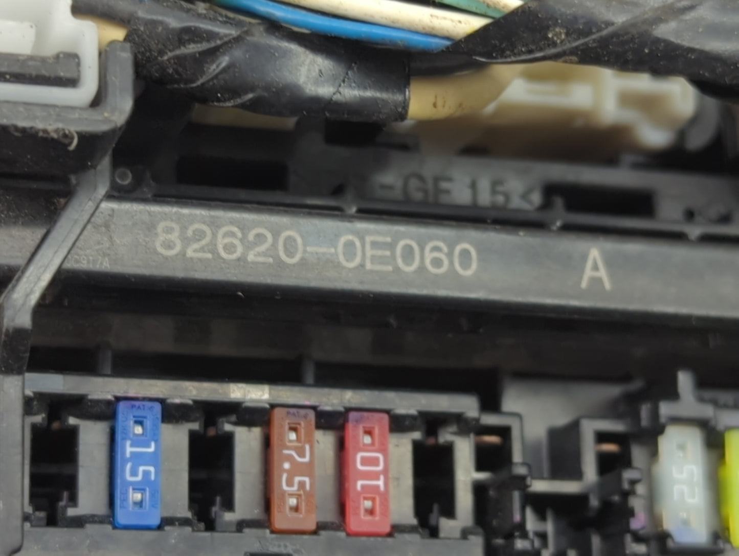 2020-2022 Toyota Highlander Fusebox Fuse Box Panel Relay Module P/N:82620-0E060 Fits Fits 2020 2021 2022 OEM Used Auto Parts