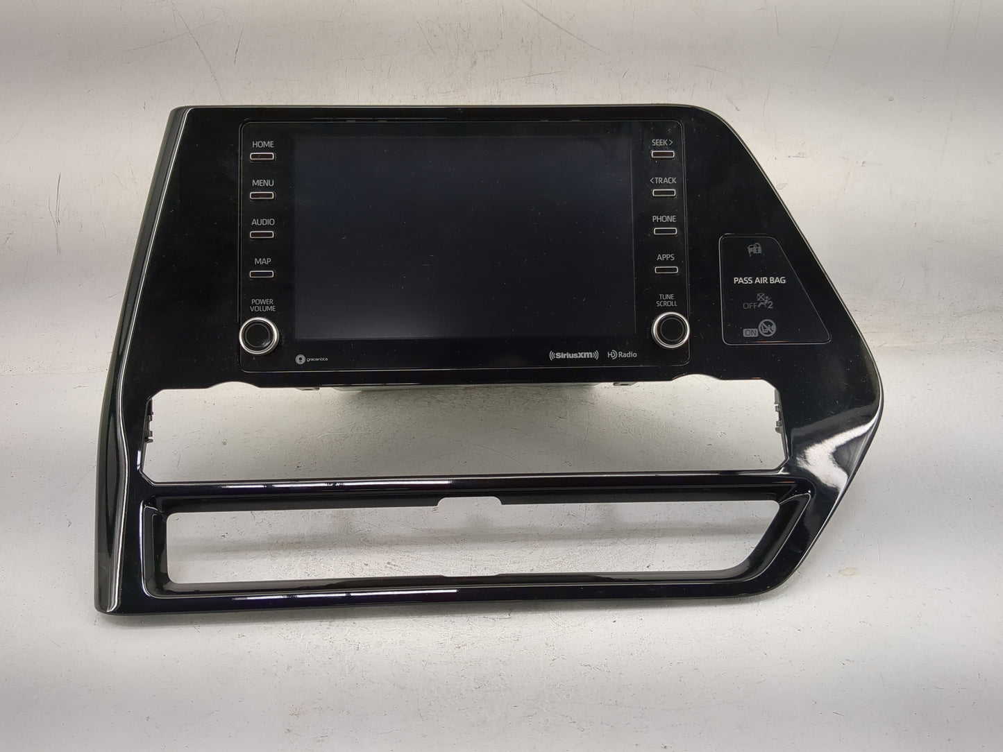 2020-2022 Toyota Highlander Radio AM FM Cd Player Receiver Replacement P/N:86140-0E340 139000-9730F101 Fits Fits 2020 2021 2