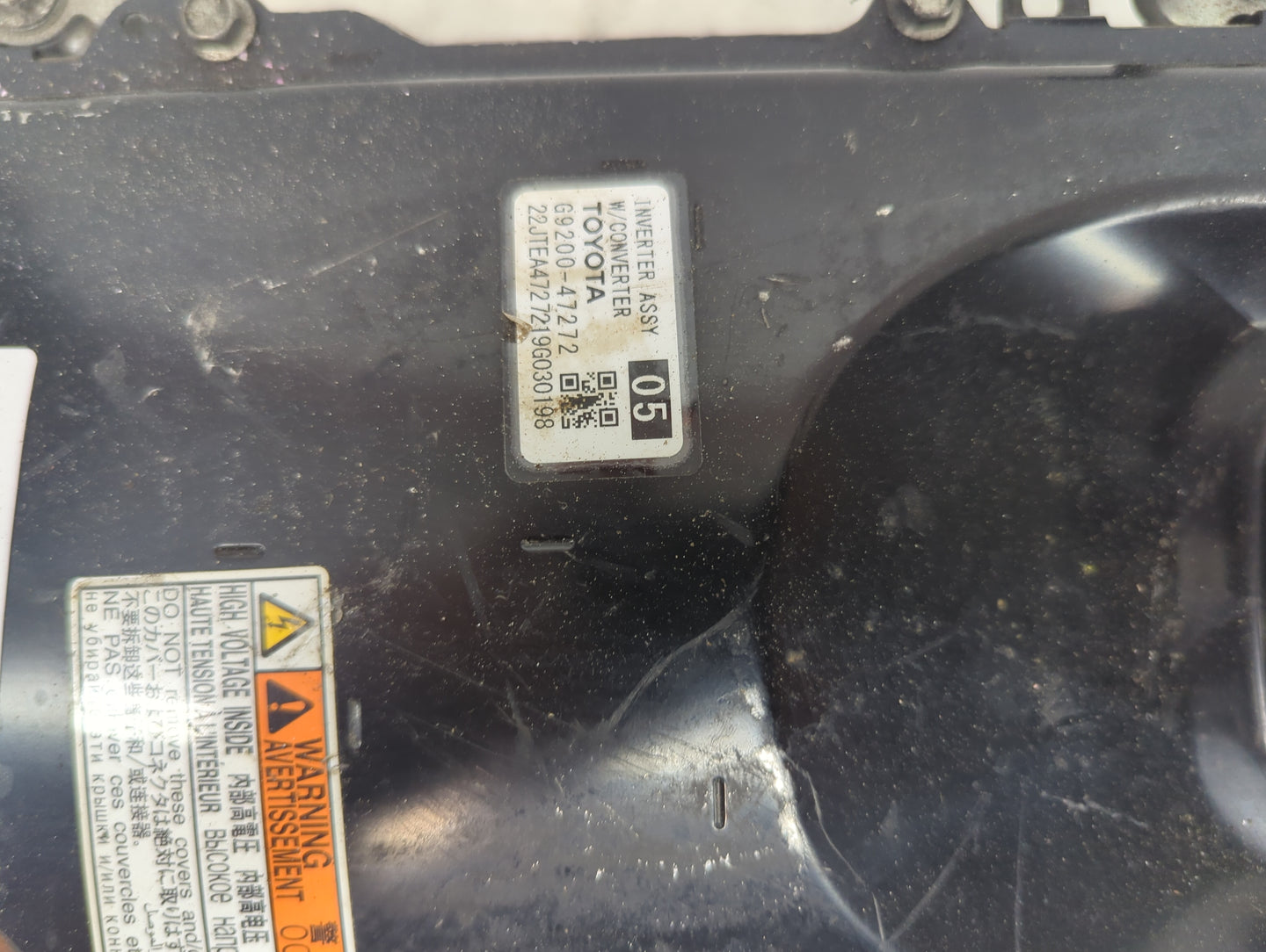 2017-2022 Toyota Prius Hybrid DC Synergy Drive Power Inverter P/N:G9200-47272 22JTEA47Z719G030198 Fits OEM Used Auto Parts -