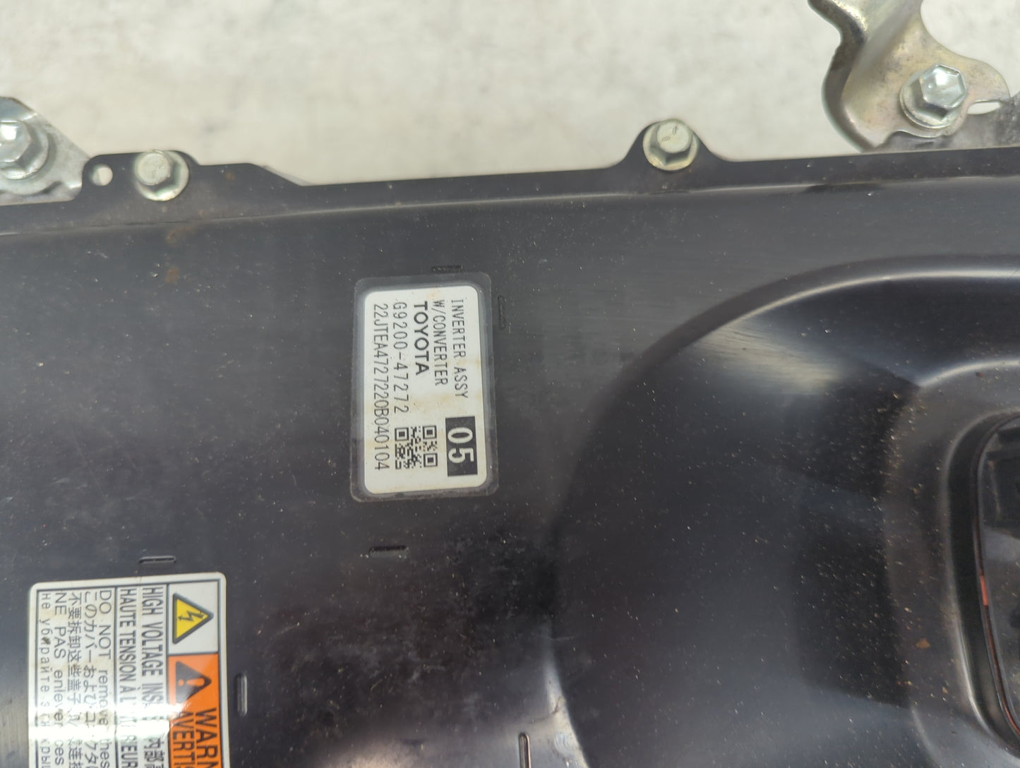 2017-2022 Toyota Prius Hybrid DC Synergy Drive Power Inverter P/N:G9200-47272 SV48667DCX321 Fits OEM Used Auto Parts - Oemus
