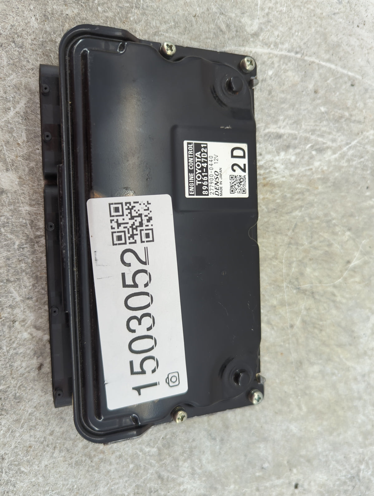 2021-2022 Toyota Prius PCM Engine Control Computer ECU ECM PCU OEM P/N:89661-47D21 277900-0440 Fits Fits 2021 2022 OEM Used 