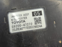 2017-2022 Toyota Prius Prime Hybrid DC Synergy Drive Power Inverter P/N:G9200-47272 Fits Fits 2017 2018 2019 2020 2021 2022 