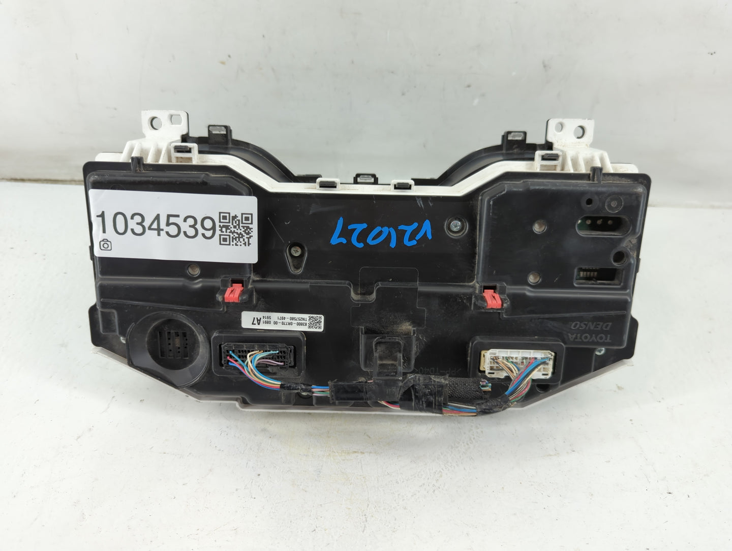 2021 Toyota Rav4 Instrument Cluster Speedometer Gauges P/N:83800-0R770 Fits OEM Used Auto Parts - Oemusedautoparts1.com