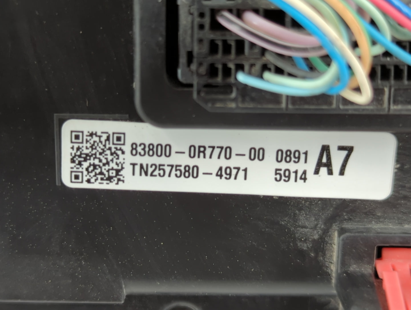 2021 Toyota Rav4 Instrument Cluster Speedometer Gauges P/N:83800-0R770 Fits OEM Used Auto Parts - Oemusedautoparts1.com