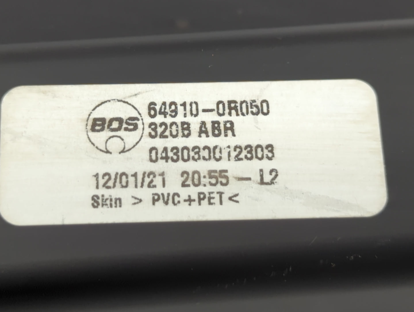 2021 Toyota Rav4 Rear Cargo Cover Storage Retractable Shade - Oemusedautoparts1.com