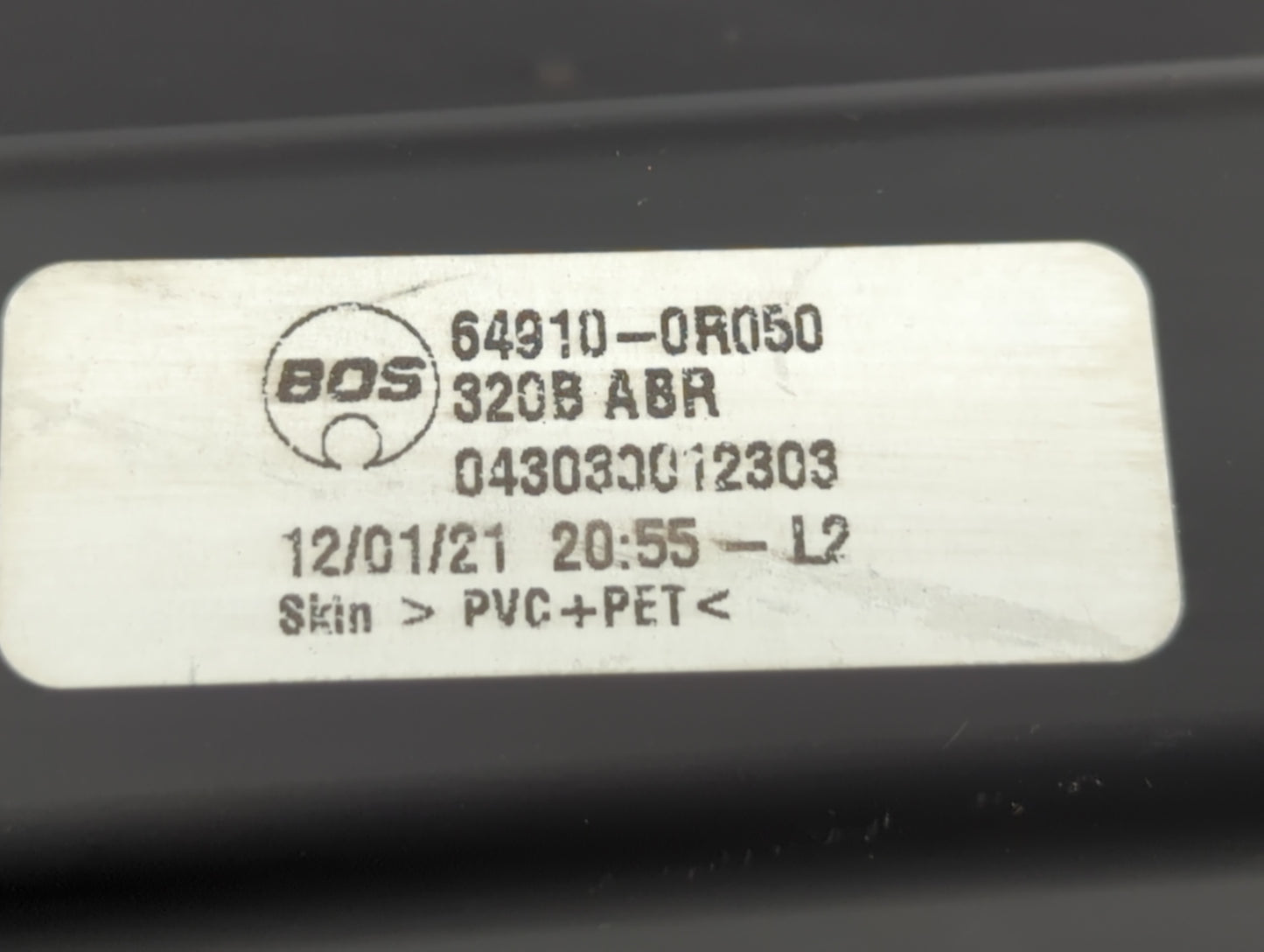 2021 Toyota Rav4 Rear Cargo Cover Storage Retractable Shade - Oemusedautoparts1.com
