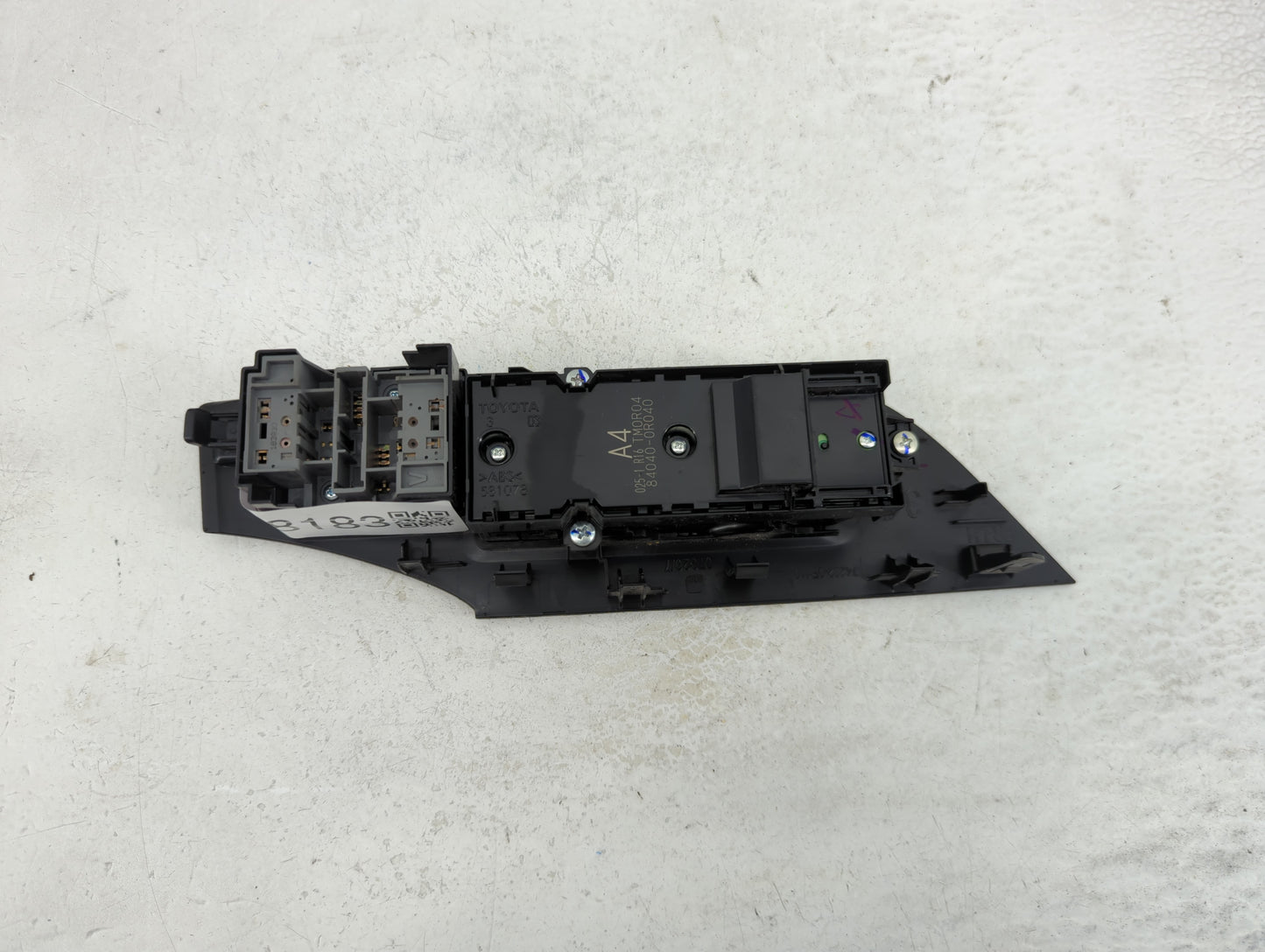 2021 Toyota Rav4 Master Power Window Switch Replacement Driver Side Left P/N:84040-0R040 Fits Fits 2018 2019 2020 2022 OEM U
