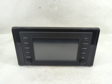 2019-2021 Toyota Rav4 Radio AM FM Cd Player Receiver Replacement P/N:86140-0R230 86140-0R350 Fits Fits 2019 2020 2021 OEM Us