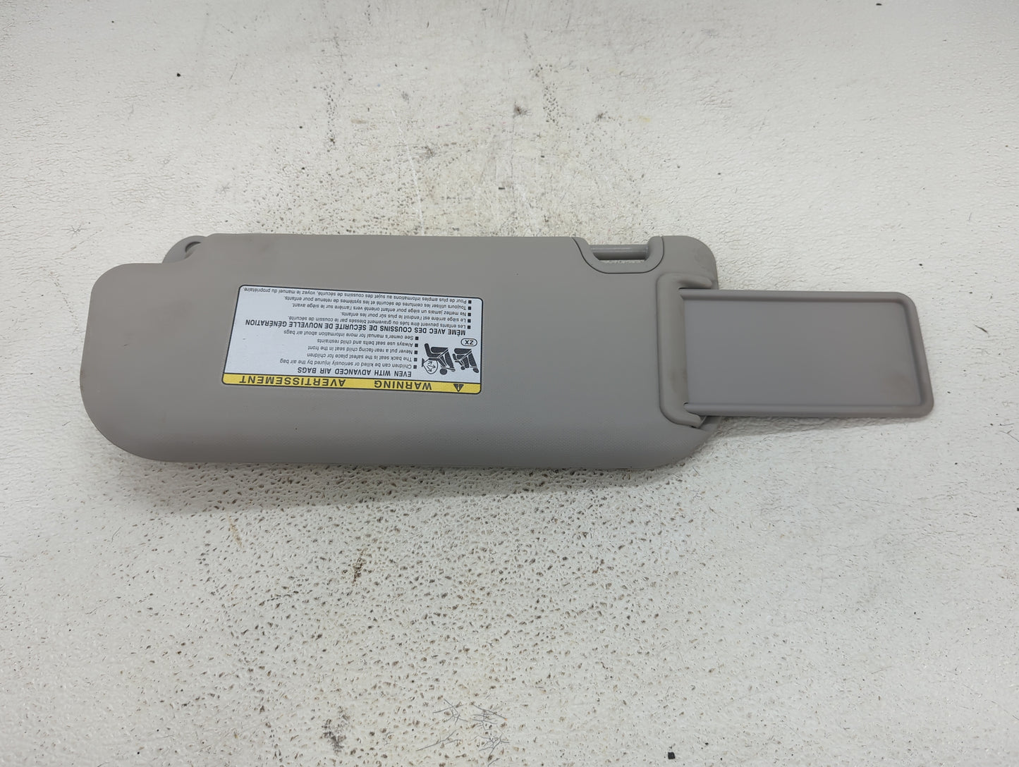2019-2022 Toyota Rav4 Sun Visor Shade Replacement Passenger Right Mirror Fits Fits 2019 2020 2021 2022 OEM Used Auto Parts -