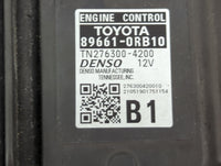 2021 Toyota Rav4 PCM Engine Control Computer ECU ECM PCU OEM P/N:89661-0RB10 Fits OEM Used Auto Parts - Oemusedautoparts1.co