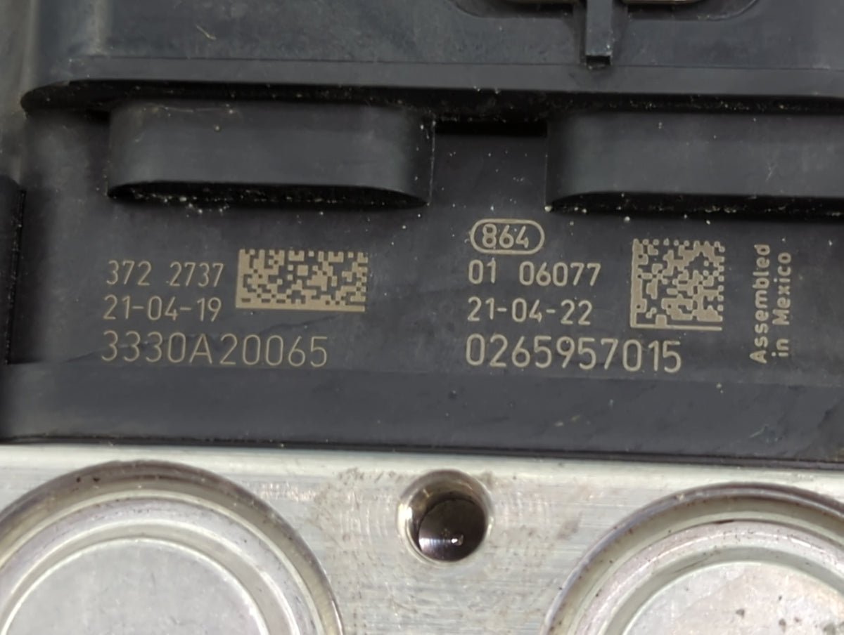 2019-2021 Toyota Rav4 Anti-Lock Brake ABS Pump Module Actuator OEM P/N:3330A20065 0265957015, 0265294135 Fits Fits 2019 2020
