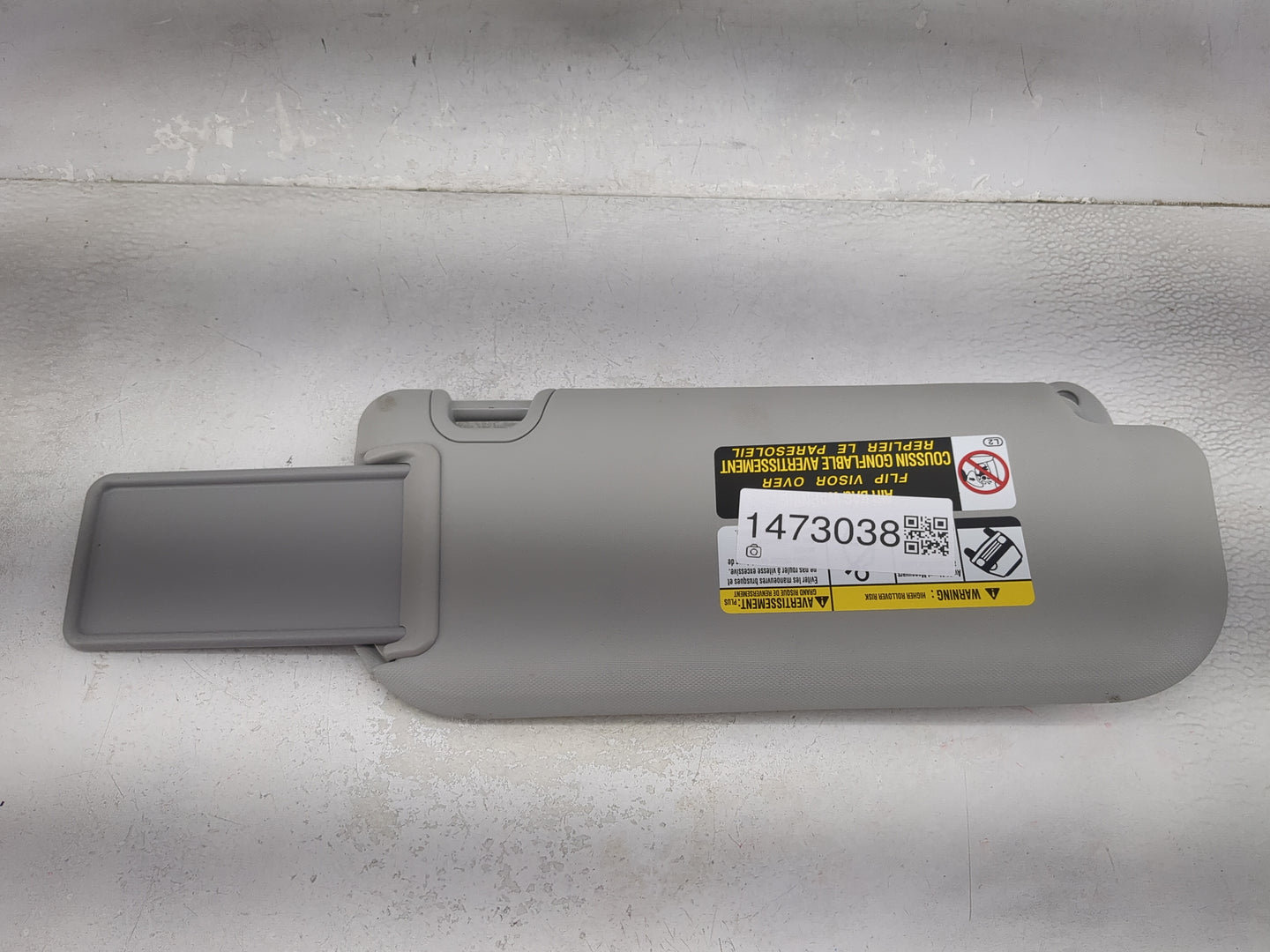 2019-2022 Toyota Rav4 Sun Visor Shade Replacement Driver Left Mirror Fits Fits 2019 2020 2021 2022 OEM Used Auto Parts - Oem