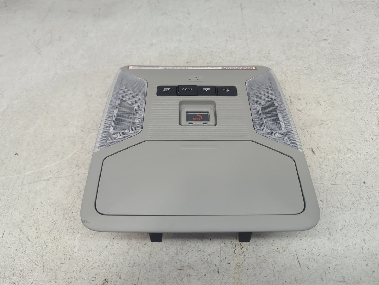 2019-2022 Toyota Rav4 Overhead Roof Console Gray - Oemusedautoparts1.com