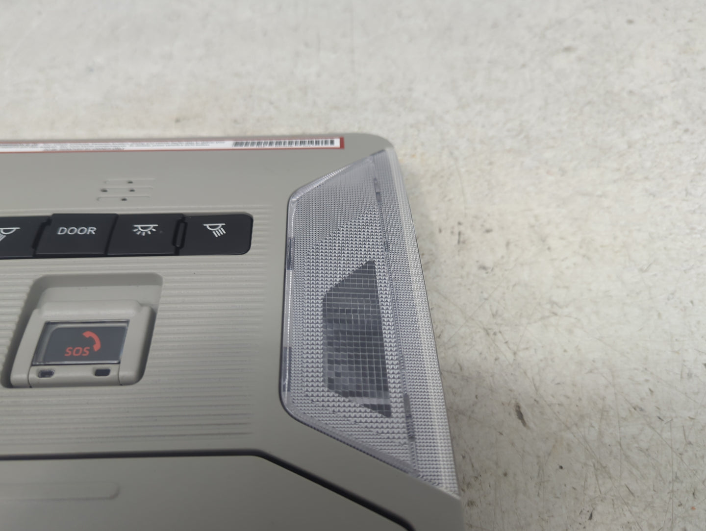 2019-2022 Toyota Rav4 Overhead Roof Console Gray - Oemusedautoparts1.com