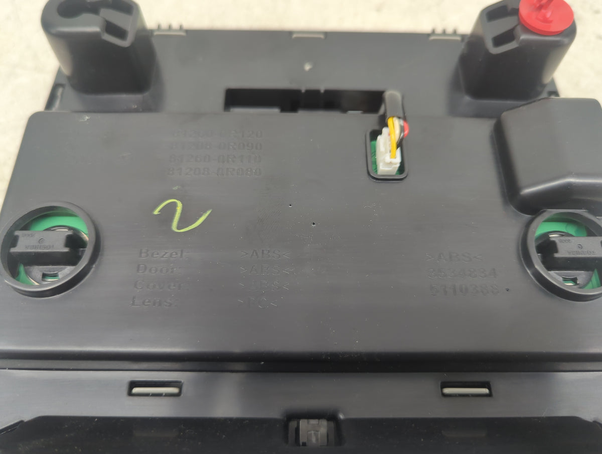 2019-2022 Toyota Rav4 Overhead Roof Console Gray - Oemusedautoparts1.com