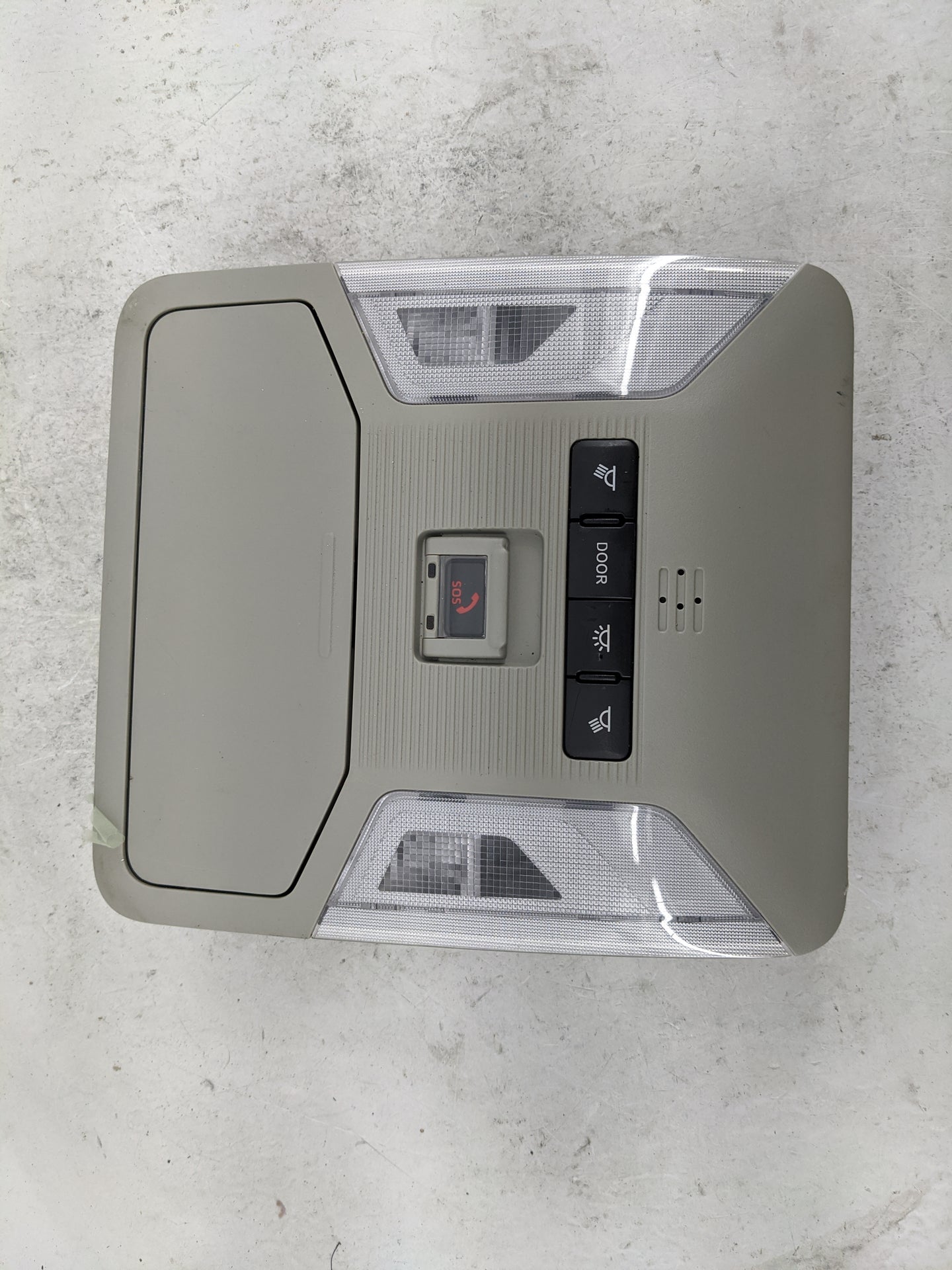 2019-2022 Toyota Rav4 Overhead Roof Console Tan - Oemusedautoparts1.com