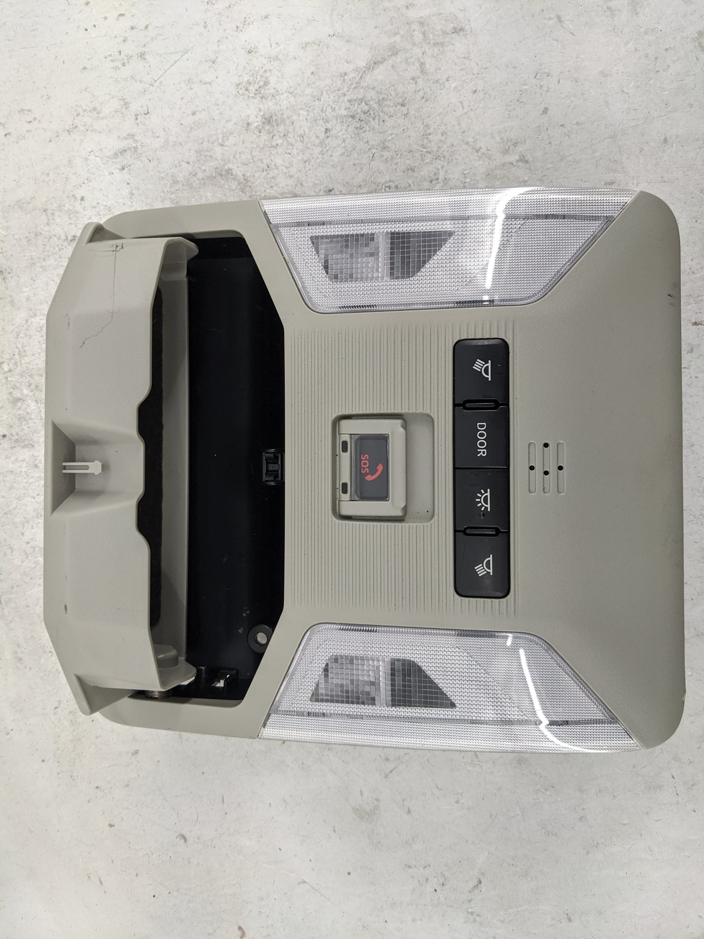 2019-2022 Toyota Rav4 Overhead Roof Console Tan - Oemusedautoparts1.com