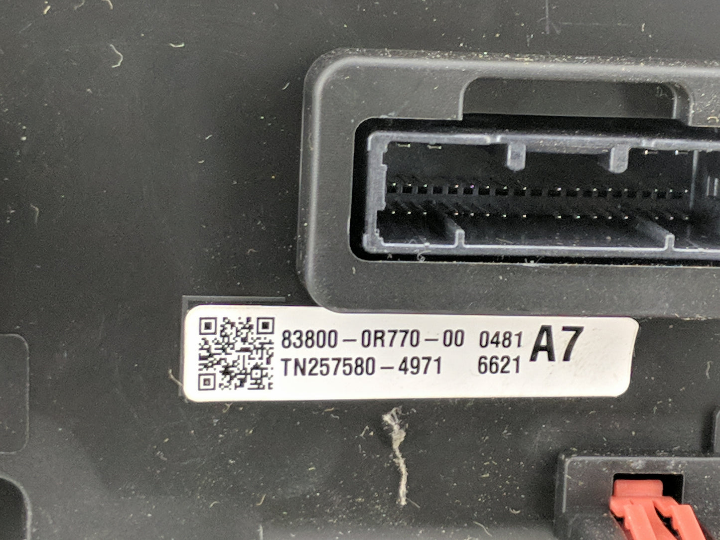 2021 Toyota Rav4 Instrument Cluster Speedometer Gauges P/N:83800-0R770-00 TN257580-4971 Miles: Fits OEM Used Auto Parts - Oe